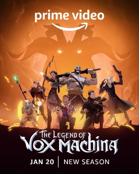Постер Легенда Вокс Машины / Легенда о Vox Machina (4 сезон)