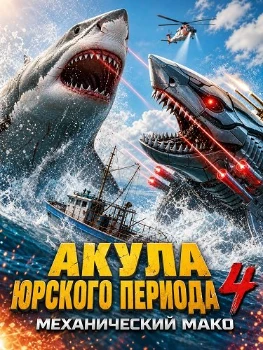 Постер Акула Юрского периода 4: Механический Мако (2026)