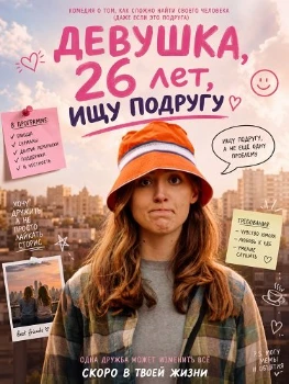 Постер Девушка, 26 лет, ищу подругу (2026)